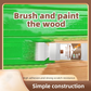 🔥 Hot sale 30% OFF🔥2-in-1 Wood Refinishing Paint Brush