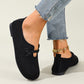 🔥40% OFF for a limited time🔥Comfortable Slip-On Faux Suede Flats
