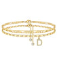 🔥50% OFF for a limited time🔥Layered Gold Ankle Bracelet for Women