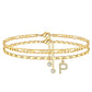 🔥50% OFF for a limited time🔥Layered Gold Ankle Bracelet for Women