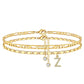 🔥50% OFF for a limited time🔥Layered Gold Ankle Bracelet for Women