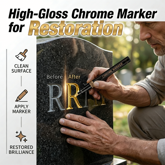 🔥 Hot sale 30% OFF🔥Tombstone Marker Pen for Lettering Restoration