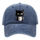 🔥40% OFF for a limited time🔥Cute Black Cat Vintage Baseball Cap
