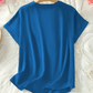 🔥50% OFF for a limited time🔥Fashion Loose Solid Color Short Sleeve Top