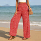 🔥50% OFF for a limited time！！！🔥Women's Smocked High Waist Wide Leg Pants