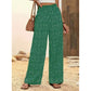 🔥50% OFF for a limited time！！！🔥Women's Smocked High Waist Wide Leg Pants
