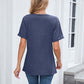 🔥50% OFF for a limited time！！🔥Women's V-Neck Short Sleeve Casual T-Shirt