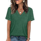 🔥50% OFF for a limited time！！🔥Women's V-Neck Short Sleeve Casual T-Shirt
