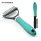 🔥 Hot sale 30% OFF🔥Double-Sided Self-Cleaning Pet Grooming Brush