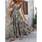 🔥2026 Hot sale 39% OFF🔥Women's V-Neck Floral Print Smocked Maxi Dress