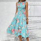 🔥40% OFF for a limited time！🔥Women’s Sleeveless Floral Print Casual Dress