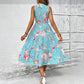 🔥40% OFF for a limited time！🔥Women’s Sleeveless Floral Print Casual Dress