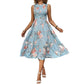 🔥40% OFF for a limited time！🔥Women’s Sleeveless Floral Print Casual Dress