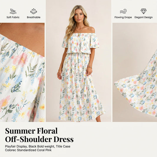 🔥Flash Sale&50% OFF🔥 Summer Bohemian Beach Slit Maxi Dress