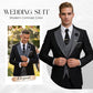 🔥 Hot sale 30% OFF🔥Modern Contrast Color Wedding Suit