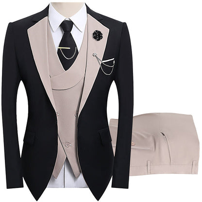 🔥 Hot sale 30% OFF🔥Modern Contrast Color Wedding Suit
