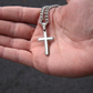 🔥 Hot sale 50% OFF🔥Men's Stainless Steel Cross Pendant Necklace