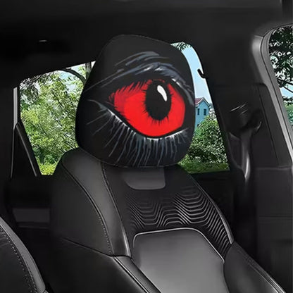 🔥 Hot sale 38% OFF🔥Spooky Red Eye Car Headrest Cover