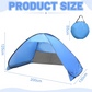 🔥 Hot sale 30% OFF🔥Instant Pop-Up Beach Tent with UV Protection