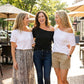 Women's Off-Shoulder Loose Fit Top 2-Piece Set