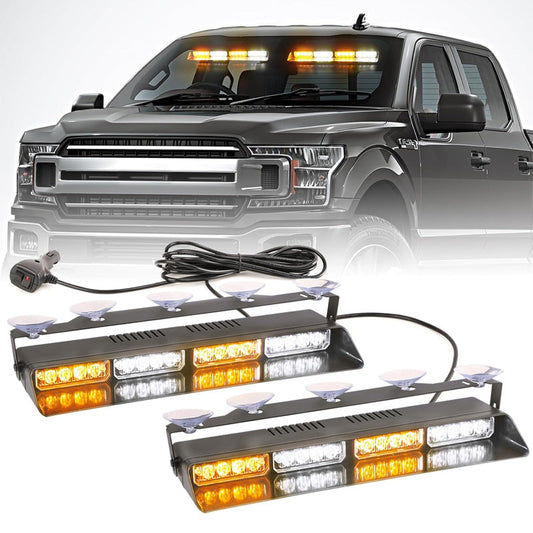 🔥 Hot sale 32% OFF🔥Windshield Suction Cup Strobe Warning Light for Vehicles