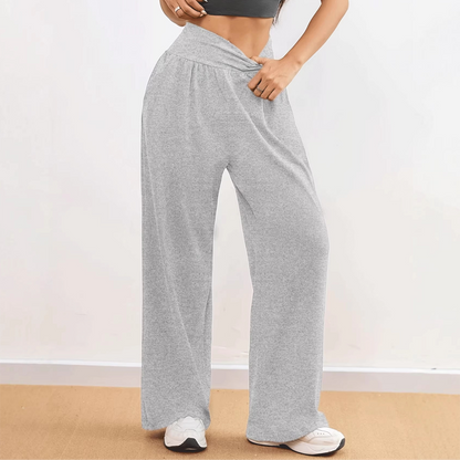 🔥40% OFF for a limited time！🔥Women's High-Waist Wide-Leg Sweatpants