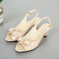 🔥 Hot sale 31% OFF🔥Women's Elegant Peep-Toe Slingback Sandals