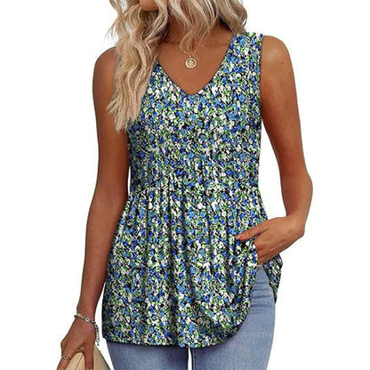🔥 Hot sale 34% OFF🔥Women's Elegant Sleeveless V-Neck Top
