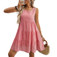 🔥 Hot sale 30% OFF🔥Women’s Casual Sleeveless Plaid A-Line Dress