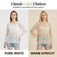 🔥 Hot sale 42% OFF🔥Women's Vintage-Inspired Lace Cover-Up Blouse