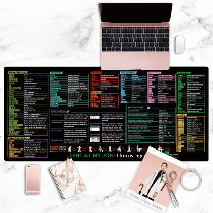 🔥 Hot sale 30% OFF🔥Stain-Resistant Anti-Slip Shortcut Desk Pad for Office