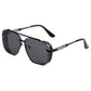 🔥50% OFF for a limited time🔥Men's Retro Double Bridge Metal Frame Sunglasses