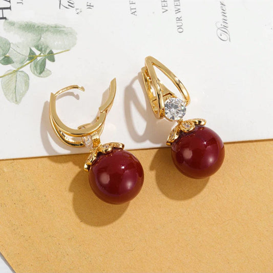 🔥 Hot sale 35% OFF🔥Sparkly Huggie Dangle Earrings for Women