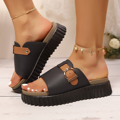 🔥 Hot sale 30% OFF🔥Women's Comfortable Platform Slide Sandals