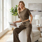 🔥2026 Hot sale 30% OFF🔥Women's Off-Shoulder Top & Pants 2-Piece Set