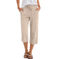 🔥 Hot sale 30% OFF🔥Women's Cotton-Linen Blend Cropped Pants