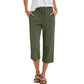 🔥 Hot sale 30% OFF🔥Women's Cotton-Linen Blend Cropped Pants