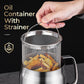 🔥 Hot sale 30% OFF🔥Multi-Function Large Capacity Stainless Steel Oil Filter Container