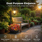 🔥 Hot sale 30% OFF🔥Outdoor Solar Garden Light with Planter Base