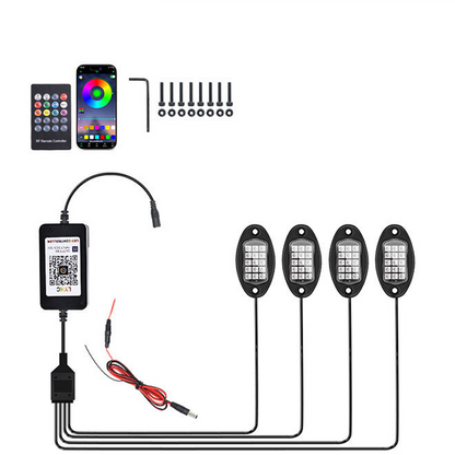 🔥 Hot sale 30% OFF🔥Bluetooth Multi-Color Underglow Lighting Kit