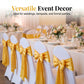 🔥 Up to 48% OFF🔥DIY Bow Tie Chair Cover Sash Ribbon