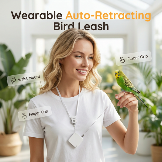 🔥 Hot sale 30% OFF🔥Wearable Automatic Bird Leash with Safety Lock