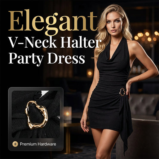 🔥50% OFF for a limited time🔥Sleeveless Bodycon Dress with Side Drape