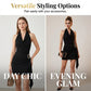 🔥50% OFF for a limited time🔥Sleeveless Bodycon Dress with Side Drape