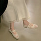 🔥40% OFF for a limited time🔥Elegant Mesh Ballet Shoes with Bow