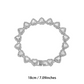 🔥 Hot sale 30% OFF🔥Sparkling Heart Statement Chain Necklace