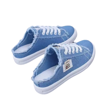 🔥40% OFF for a limited time🔥Women's Denim Mule Sneakers