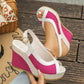 🔥 Hot sale 30% OFF🔥Women's Casual Peep-Toe Wedge Sandals