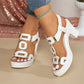 🔥 Hot sale 33% OFF🔥Women's Chunky Heel T-Strap Sandals