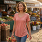 🔥40% OFF for a limited time🔥Women's Casual V-Neck Short Sleeve T-Shirt